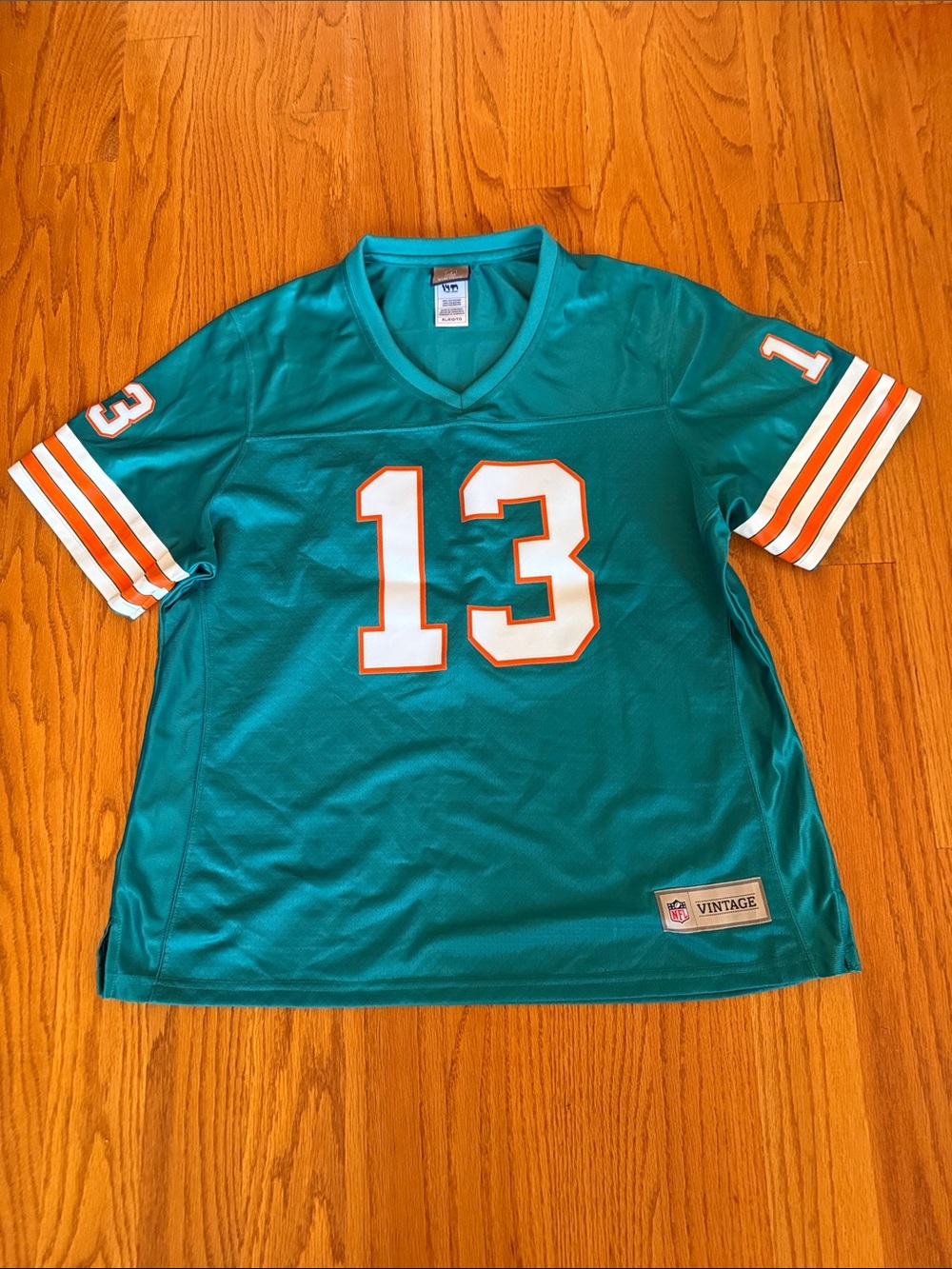 Vintage NFL Pro Line Miami Dolphins Teal #13‎ Marino Football Jersey Size XL